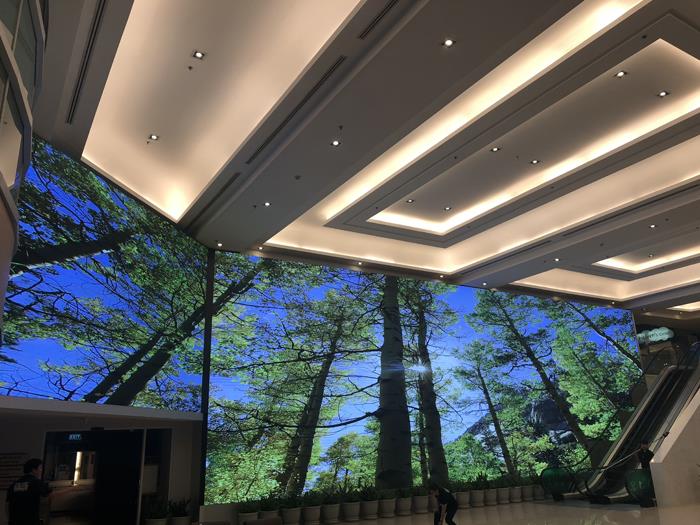 Dinding Video LED Resolusi Tinggi PH3.91 Dalam Ruangan