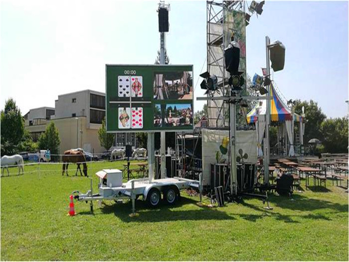 Trailer Dinding LED P5 Luar Ruangan