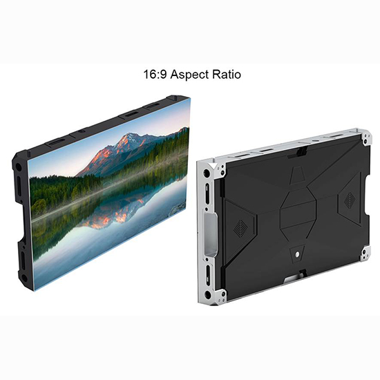 Seri LSA Indoor HD 4K dan TV LED 2k Dengan Rasio Aspek 16: 9 Panel layanan depan Panel Tampilan Dinding Video LED Pitch Piksel Kecil